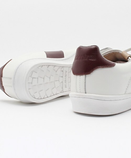 Admiral（アドミラル）の「アドミラル×パシフィックステート別注　レザースニーカー（スニーカー・メンズ・グリーン/ネイビー/ワイン・M/L/LL/SS）」の10枚目の写真