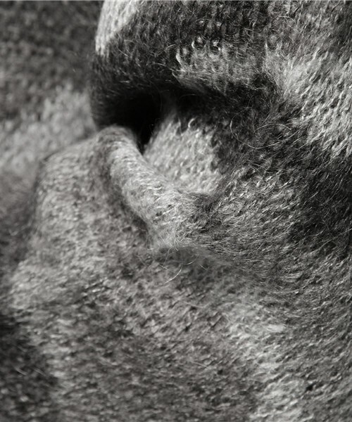 UNION STATION（ユニオンステーション）の「samrt【スマート】12月号　P91　成宮 寛貴さん着用商品　モヘア　カモ柄ニット（ニット/セーター・メンズ・ブラック/カーキ・MEDIUM/LARGE/LL）」の8枚目の写真