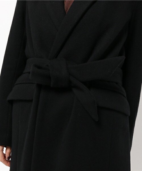 aditional（アディショナル）の「チェスターコート　SUPER120（チェスターコート・レディース・ブラック/グレー・1）」の8枚目の写真