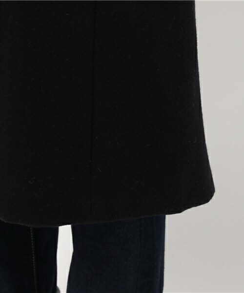 aditional（アディショナル）の「チェスターコート　SUPER120（チェスターコート・レディース・ブラック/グレー・1）」の10枚目の写真