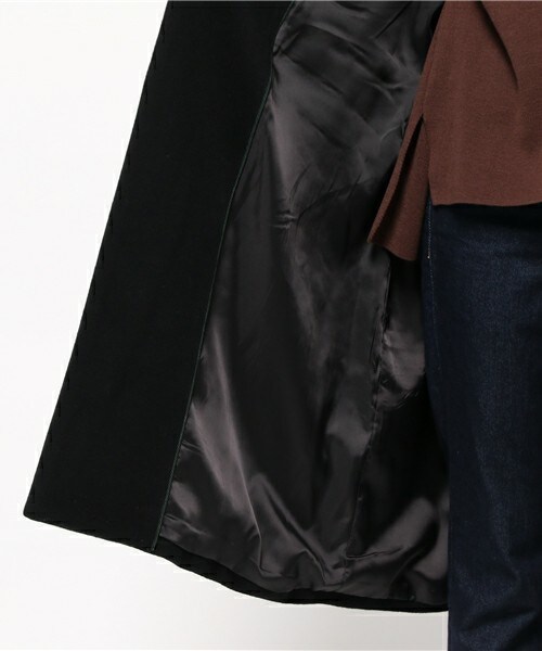 aditional（アディショナル）の「チェスターコート　SUPER120（チェスターコート・レディース・ブラック/グレー・1）」の11枚目の写真