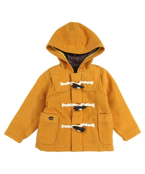 apres les cours（アプレレクール）の「Standard ダッフルコート（ジャケット/アウター・キッズ・ブルー/アイボリー/レッド/イエロー・80/90/95/100/110/120/130/140）」の7枚目の写真