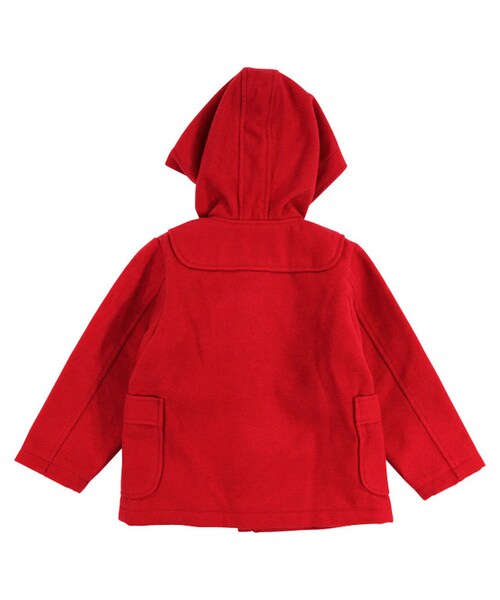 apres les cours（アプレレクール）の「Standard ダッフルコート（ジャケット/アウター・キッズ・ブルー/アイボリー/レッド/イエロー・80/90/95/100/110/120/130/140）」の10枚目の写真