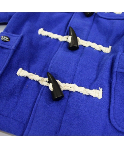 apres les cours（アプレレクール）の「Standard ダッフルコート（ジャケット/アウター・キッズ・ブルー/アイボリー/レッド/イエロー・80/90/95/100/110/120/130/140）」の12枚目の写真