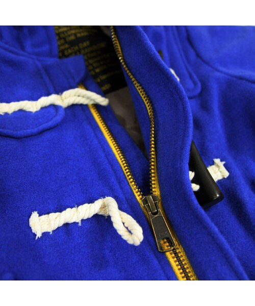 apres les cours（アプレレクール）の「Standard ダッフルコート（ジャケット/アウター・キッズ・ブルー/アイボリー/レッド/イエロー・80/90/95/100/110/120/130/140）」の13枚目の写真