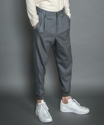 ato | ウールバスケット タック入りイージースラックス(スラックス)