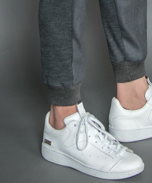 ato(アトウ)の「ウールバスケット タック入りイージースラックス(スラックス・メンズ・グレー/ブラック/ネイビー・44/46/48)」の7枚目の写真