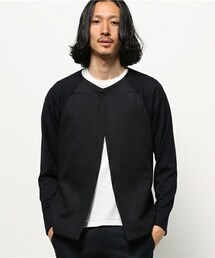 ato | ウールジャージー カーディガンブルゾン(ブルゾン)