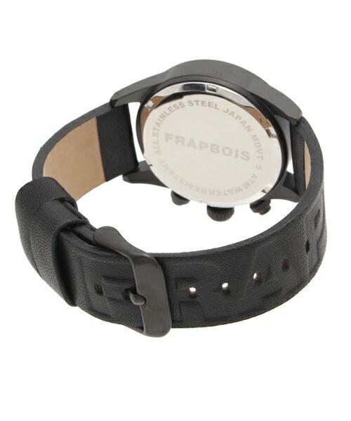 FRAPBOIS（フラボア）の「レザウォッチ（アナログ腕時計・レディース・ブラック/ブラウン・FREE）」の6枚目の写真