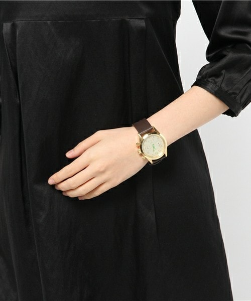 FRAPBOIS（フラボア）の「レザウォッチ（アナログ腕時計・レディース・ブラック/ブラウン・FREE）」の10枚目の写真