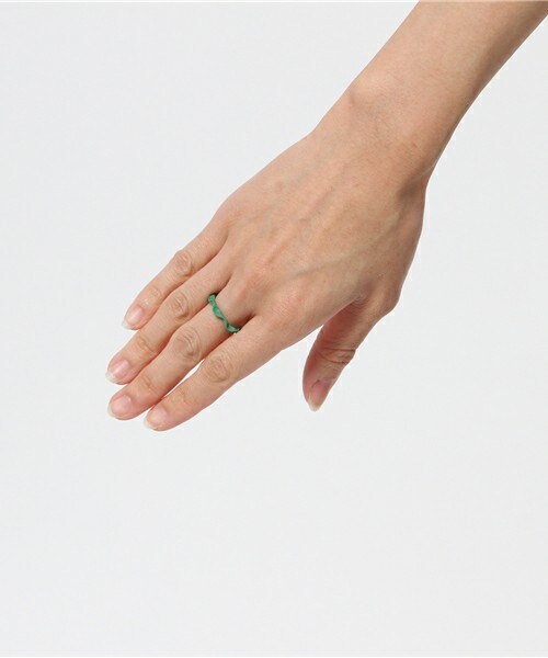 FRAPBOIS（フラボア）の「シュガー（リング・レディース・ホワイト/グリーン/ピンク/シルバー/ゴールド・FREE）」の8枚目の写真