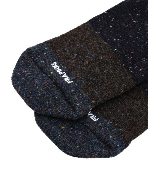 FRAPBOIS（フラボア）の「ネップソックス（ソックス/靴下・メンズ・ブラウン/ベージュ/ネイビー・FREE）」の6枚目の写真