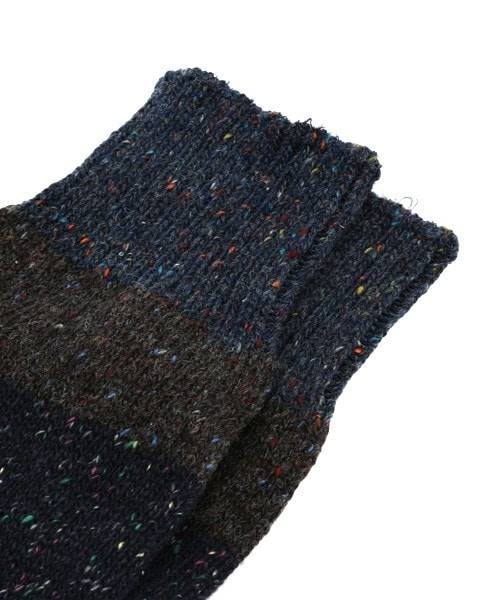 FRAPBOIS（フラボア）の「ネップソックス（ソックス/靴下・メンズ・ブラウン/ベージュ/ネイビー・FREE）」の5枚目の写真