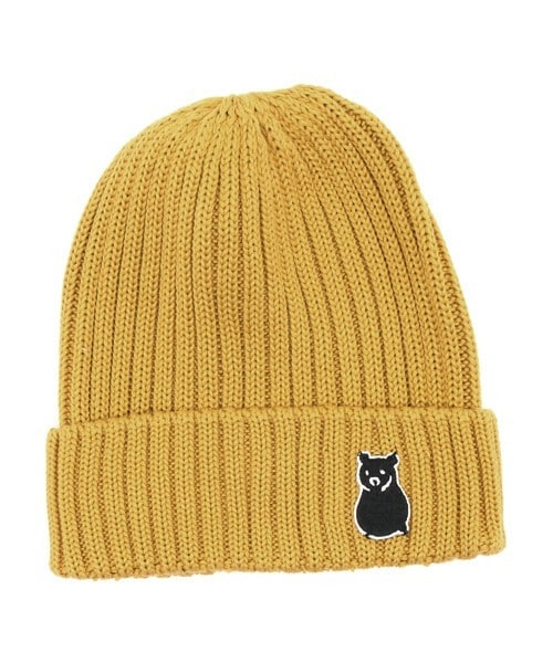 FRAPBOIS（フラボア）の「ZOOキャップ（ニットキャップ/ビーニー・レディース・ホワイト/ブラック/チャコールグレー/ブルー系その他/イエロー/レッド・FREE）」の5枚目の写真