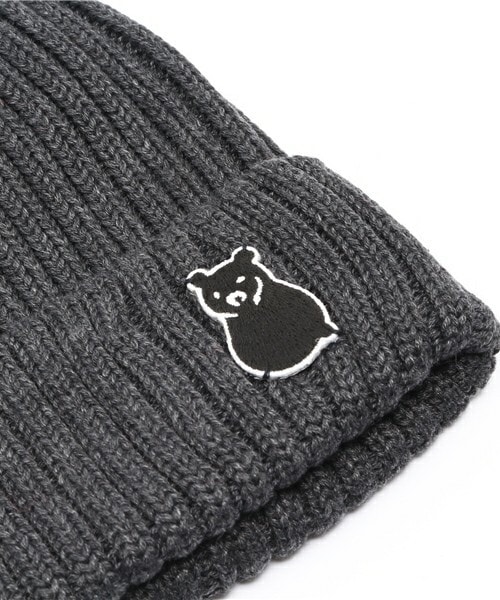 FRAPBOIS（フラボア）の「ZOOキャップ（ニットキャップ/ビーニー・レディース・ホワイト/ブラック/チャコールグレー/ブルー系その他/イエロー/レッド・FREE）」の8枚目の写真