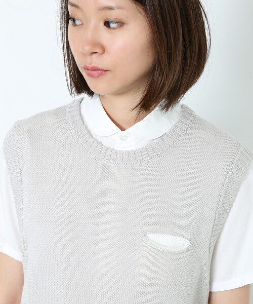 FRAPBOIS（フラボア）の「【FRAPBOIS×anAcorn】ペンギンベスト（ニット