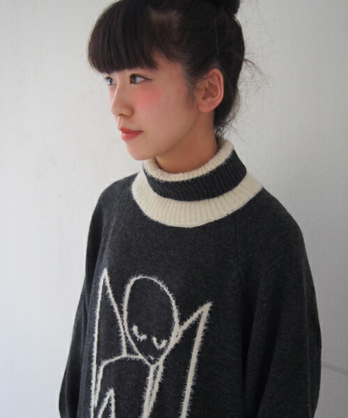 FRAPBOIS（フラボア）の「クレートリコ（ワンピース・レディース・オフホワイト/グレー/チャコールグレー・1）」の13枚目の写真