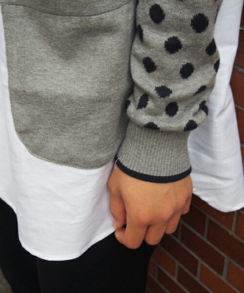 FRAPBOIS（フラボア）の「ジェームッシュ　ロング丈シャツ（シャツ/ブラウス・メンズ・ホワイト/ブラック・2/3）」の6枚目の写真