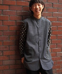 FRAPBOIS | ジェームッシュ　ロング丈シャツ(シャツ/ブラウス)