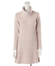 31 Sons de mode | アンゴラタッチリブフレアニットワンピース(ワンピース/ドレス)