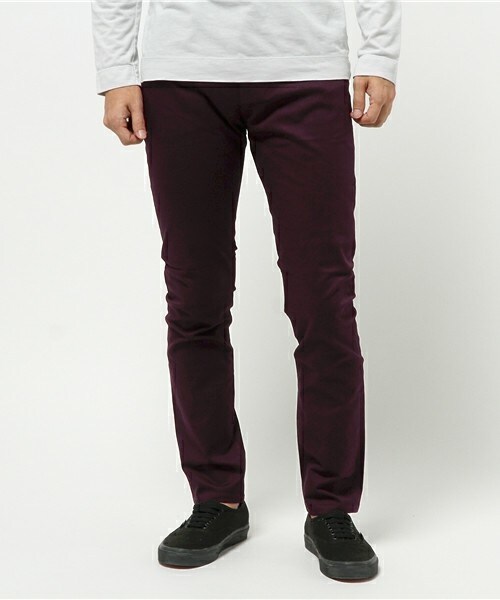 UNION STATION(ユニオンステーション)の「5P スーパーストレッチチノパンツ(チノパンツ・メンズ・キャメル/カーキ/ワイン/ブラック・SMALL/MEDIUM/LARGE/LL)」の4枚目の写真