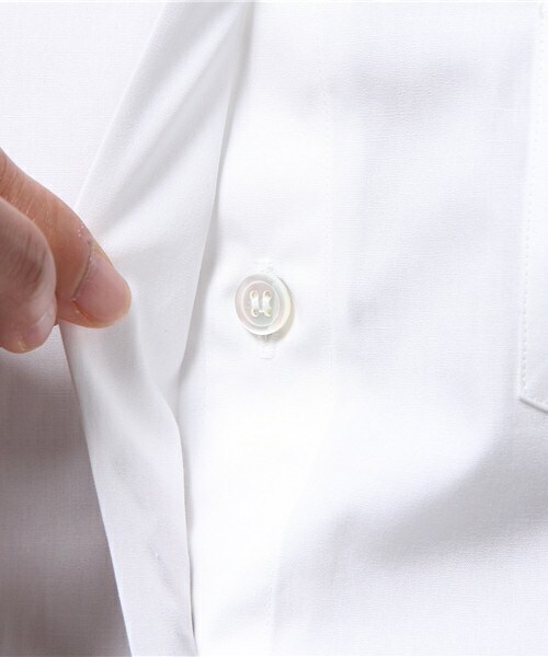 FRAPBOIS（フラボア）の「コロロシャツ（シャツ/ブラウス・メンズ・ホワイト/ブラック・2/3）」の9枚目の写真