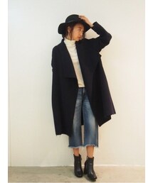 Ungrid（アングリッド）の「ダブルフェイスウールガウンコート（その他 