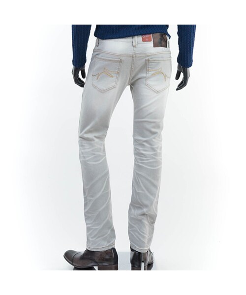 CALL&RESPONSE（コールアンドレスポンス）の「グレイデニムパンツ  /  ＣＡＬＬ＆ＲＥＳＰＯＮＳＥ　/ 171-1553-99（デニムパンツ・メンズ・その他）」の2枚目の写真