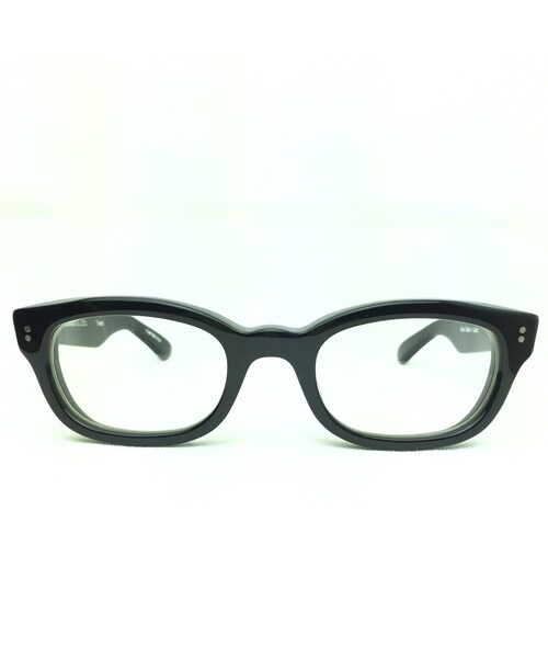 金子眼鏡 黒縁眼鏡 度あり ケースあり エフェクター トランプ 小物 EFFECTOR（エフェクター）の「EFFECTOR エフェクターTramp（メガネ