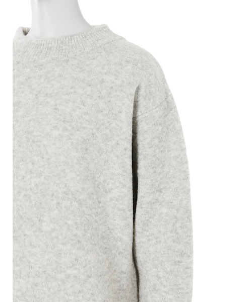 FLOVE（フローブ）の「ニットイレギュラーヘムワンピース（ワンピース/ドレス・レディース・グレー/ブラック/カーキ・F）」の11枚目の写真