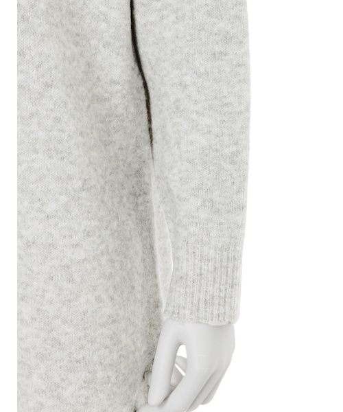 FLOVE（フローブ）の「ニットイレギュラーヘムワンピース（ワンピース/ドレス・レディース・グレー/ブラック/カーキ・F）」の12枚目の写真