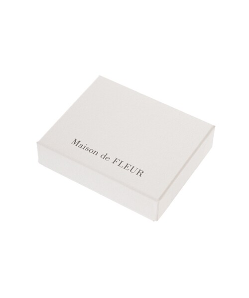 Maison de FLEUR（メゾンドフルール）の「・コットンパールイヤリング（アクセサリー・ゴールド・F）」の5枚目の写真