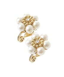 Maison de FLEUR | ・コットンパールイヤリング(アクセサリー)