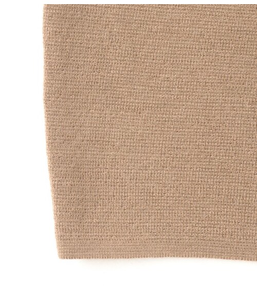 ADAM ET ROPE'（アダムエロペ）の「14G ウォッシャブルウール ハーフミラノプルオーバー（トップス・メンズ・ホワイト系/キャメル/ネイビー・M/L）」の8枚目の写真