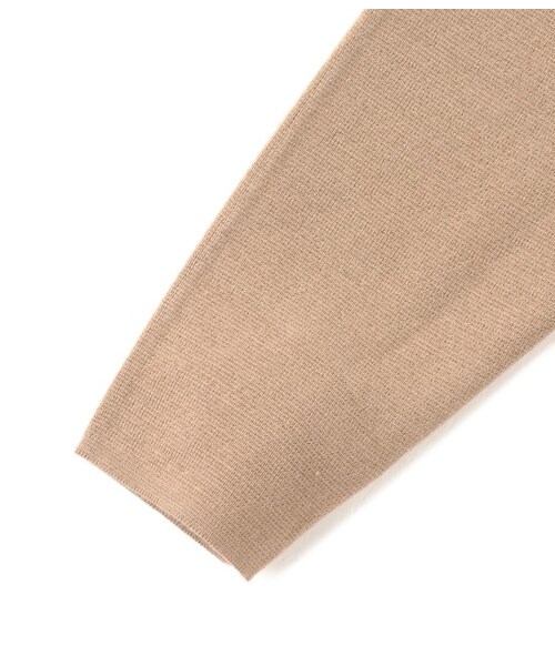 ADAM ET ROPE'（アダムエロペ）の「14G ウォッシャブルウール ハーフミラノプルオーバー（トップス・メンズ・ホワイト系/キャメル/ネイビー・M/L）」の9枚目の写真