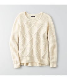 American Eagle | AEOダイヤモンドパターンセーター(ニット/セーター)