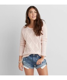 American Eagle | AEOダイヤモンドパターンセーター(ニット/セーター)