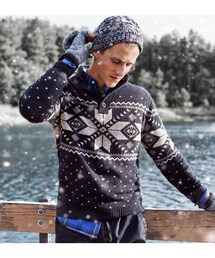 American Eagle | AEOスノーフレークモックネックセーター(ニット/セーター)