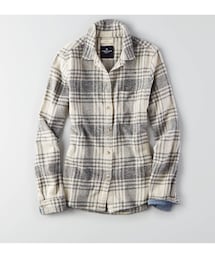 American Eagle | AEOプラッドシャツ(シャツ/ブラウス)