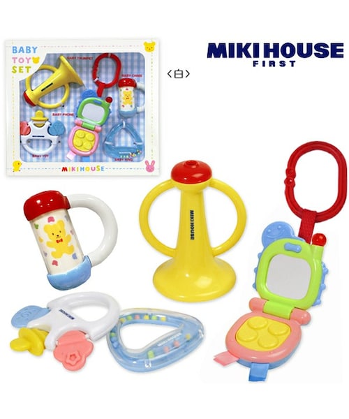 MIKI HOUSE ベビーバスセット おくるみベビーバスタオル＆スタイセット | 商品詳細 | 高島屋