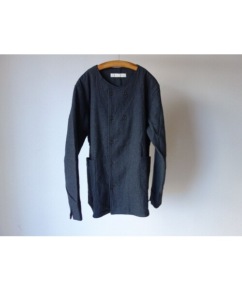 nisica（ニシカ）の「【ラスト1枚！】nisica ニシカ ノーカラーダブル