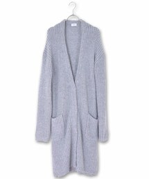 NINE | NINE 畦ロングカーデ(カーディガン/ボレロ)