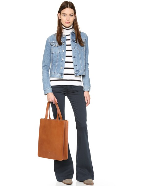 A.P.C.(アーペーセー)の「A.P.C. Julia Tote(トートバッグ・レディース・Brown・One Size)」の4枚目の写真