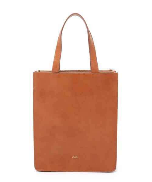 A.P.C.(アーペーセー)の「A.P.C. Julia Tote(トートバッグ・レディース・Brown・One Size)」の1枚目の写真