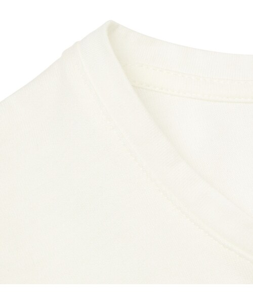 Maison Kitsune（メゾンキツネ）の「Maison Kitsuné Cotton-Jersey T-Shirt（Tシャツ/カットソー・メンズ・White・S/M/L/XL）」の5枚目の写真