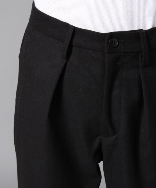 BLISS POINT（ブリスポイント）の「ワイドタックパンツ（パンツ・メンズ・ブラック/グレー・M/L）」の7枚目の写真
