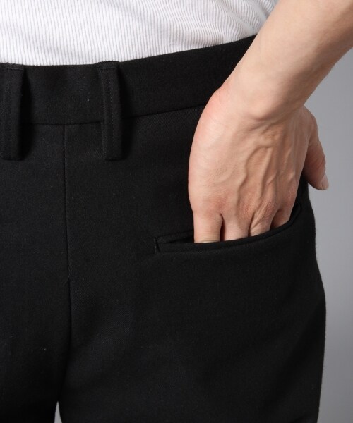 BLISS POINT（ブリスポイント）の「ワイドタックパンツ（パンツ・メンズ・ブラック/グレー・M/L）」の11枚目の写真