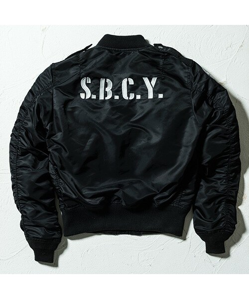 アビレックス　サブサエティ Subciety コラボジャケット L-2Bブラック アビレックス サブサエティ Subciety コラボジャケット L-2Bブラック