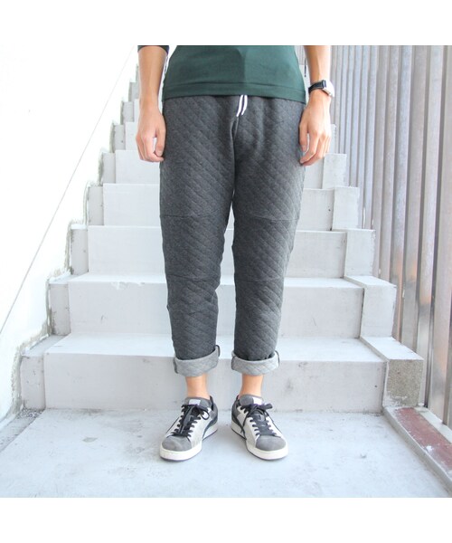 LAMOND.(ラモンド)の「LAMOND(ラモンド) 3D キルトスウェットパンツ(その他パンツ・メンズ・その他)」の4枚目の写真