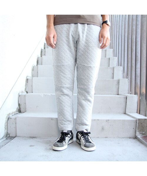 LAMOND.(ラモンド)の「LAMOND(ラモンド) 3D キルトスウェットパンツ(その他パンツ・メンズ・その他)」の9枚目の写真